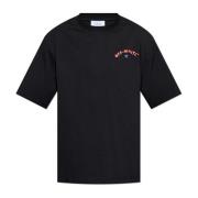 T-shirt met logo Off White , Black , Heren