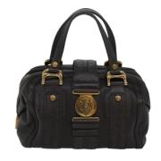 Pre-owned Leather gucci-bags Gucci Vintage , Black , Dames