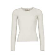 Off-White Gebreide Top Freebird , White , Dames