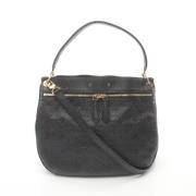 Pre-owned Leather louis-vuitton-bags Louis Vuitton Vintage , Black , D...