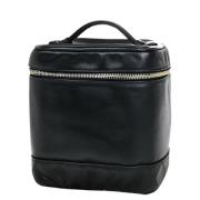 Pre-owned Leather chanel-bags Chanel Vintage , Black , Dames