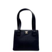 Pre-owned Fabric handbags Chanel Vintage , Black , Dames