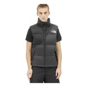 Geborduurd donsvest met ritssluiting The North Face , Black , Heren