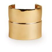 Gouden Dubbele Band Armband Liviana Conti , Yellow , Dames