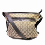 Pre-owned Canvas crossbody-bags Gucci Vintage , Beige , Dames