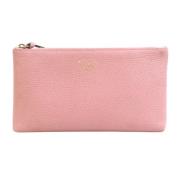 Pre-owned Leather gucci-bags Gucci Vintage , Pink , Dames