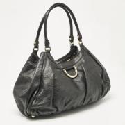 Pre-owned Leather gucci-bags Gucci Vintage , Black , Dames