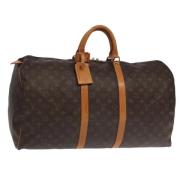 Pre-owned Canvas louis-vuitton-bags Louis Vuitton Vintage , Brown , Da...