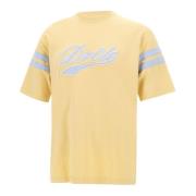 Gele T-shirts en Polos Drole de Monsieur , Yellow , Heren