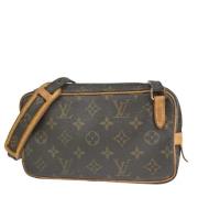 Pre-owned Canvas louis-vuitton-bags Louis Vuitton Vintage , Brown , Da...