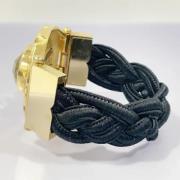 Pre-owned Metal bracelets Yves Saint Laurent Vintage , Yellow , Dames