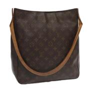 Pre-owned Canvas louis-vuitton-bags Louis Vuitton Vintage , Brown , Da...