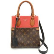 Pre-owned Canvas louis-vuitton-bags Louis Vuitton Vintage , Brown , Da...