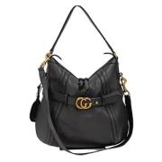 Pre-owned Leather gucci-bags Gucci Vintage , Black , Dames