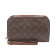 Pre-owned Canvas louis-vuitton-bags Louis Vuitton Vintage , Brown , Da...