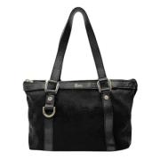 Pre-owned Canvas gucci-bags Gucci Vintage , Black , Dames