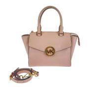 Pre-owned Leather handbags Michael Kors Pre-owned , Pink , Dames