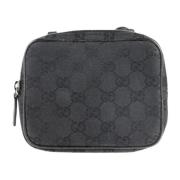 Pre-owned Canvas gucci-bags Gucci Vintage , Black , Dames