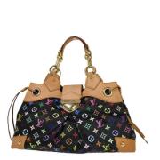 Pre-owned Canvas louis-vuitton-bags Louis Vuitton Vintage , Black , Da...