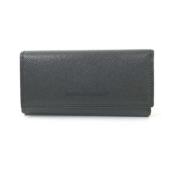 Pre-owned Leather key-holders Burberry Vintage , Black , Dames