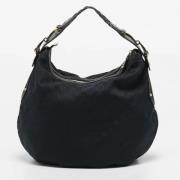 Pre-owned Canvas handbags Gucci Vintage , Black , Dames