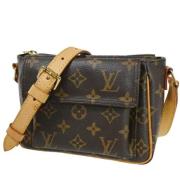 Pre-owned Canvas louis-vuitton-bags Louis Vuitton Vintage , Brown , Da...