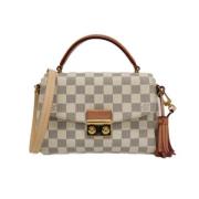 Pre-owned Canvas louis-vuitton-bags Louis Vuitton Vintage , White , Da...