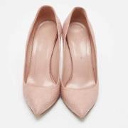 Pre-owned Leather heels Gucci Vintage , Pink , Dames