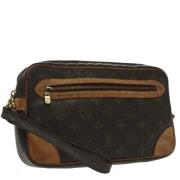 Pre-owned Canvas louis-vuitton-bags Louis Vuitton Vintage , Brown , Da...