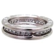 Pre-owned Silver rings Bvlgari Vintage , Gray , Dames