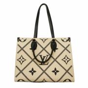 Pre-owned Leather louis-vuitton-bags Louis Vuitton Vintage , Beige , D...