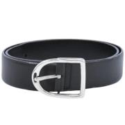 Pre-owned Leather belts Gucci Vintage , Black , Dames