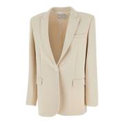 Witte Crepe Blazer met Knoopsluiting IRO , White , Dames