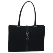 Pre-owned Canvas gucci-bags Gucci Vintage , Black , Dames