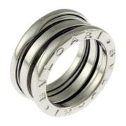 Pre-owned White Gold rings Bvlgari Vintage , Gray , Unisex