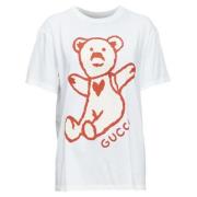 Pre-owned Cotton tops Gucci Vintage , White , Dames