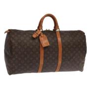 Pre-owned Canvas louis-vuitton-bags Louis Vuitton Vintage , Brown , Da...