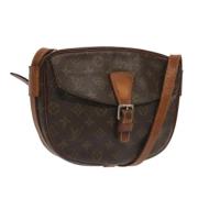 Pre-owned Canvas louis-vuitton-bags Louis Vuitton Vintage , Brown , Da...