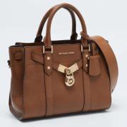 Pre-owned Leather shoulder-bags Michael Kors Pre-owned , Brown , Dames