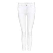 Stijlvolle Denim Jeans Opus , White , Dames