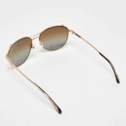 Pre-owned Acetate sunglasses Chanel Vintage , Brown , Dames