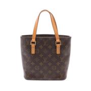 Pre-owned Canvas louis-vuitton-bags Louis Vuitton Vintage , Brown , Da...