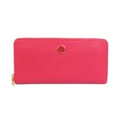 Pre-owned Leather wallets Loewe Pre-owned , Red , Dames