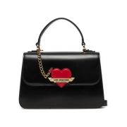 Zwarte Tassen voor Stijlvolle Look Love Moschino , Black , Dames