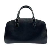 Pre-owned Leather louis-vuitton-bags Louis Vuitton Vintage , Black , D...