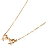 Pre-owned Rose Gold necklaces Tiffany & Co. Pre-owned , Yellow , Dames