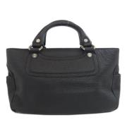 Pre-owned Leather celine-bags Celine Vintage , Black , Dames