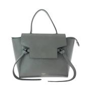 Pre-owned Leather handbags Celine Vintage , Gray , Dames