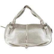 Pre-owned Leather handbags Celine Vintage , Beige , Dames