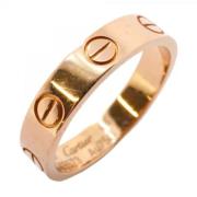 Pre-owned Rose Gold rings Cartier Vintage , Yellow , Dames